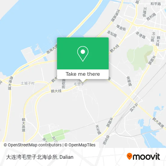 大连湾毛茔子北海诊所 map