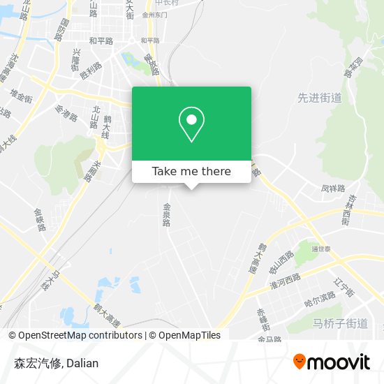 森宏汽修 map