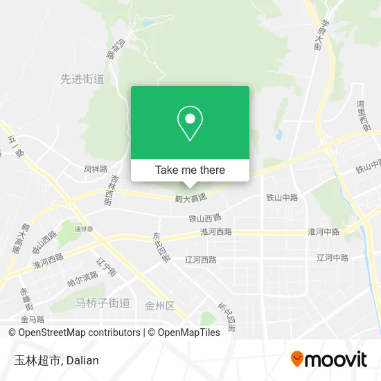 玉林超市 map
