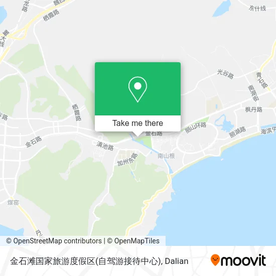 金石滩国家旅游度假区(自驾游接待中心) map