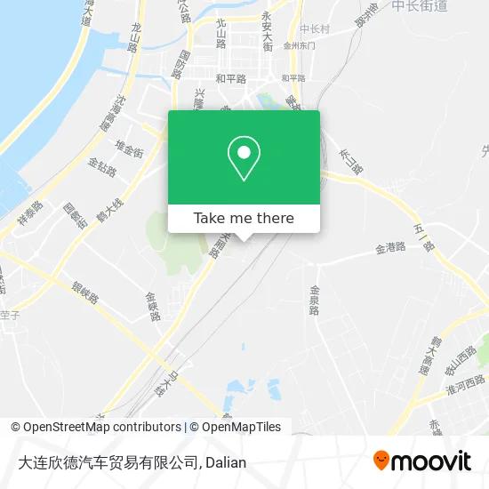 大连欣德汽车贸易有限公司 map
