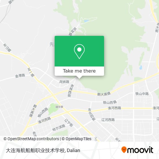 大连海航船舶职业技术学校 map