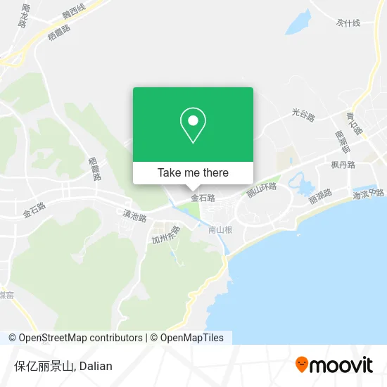 保亿丽景山 map