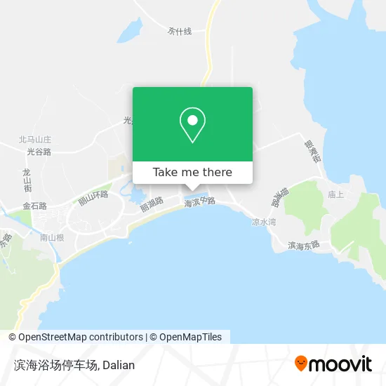 滨海浴场停车场 map