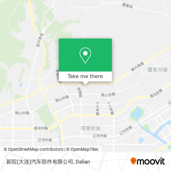 新院(大连)汽车部件有限公司 map