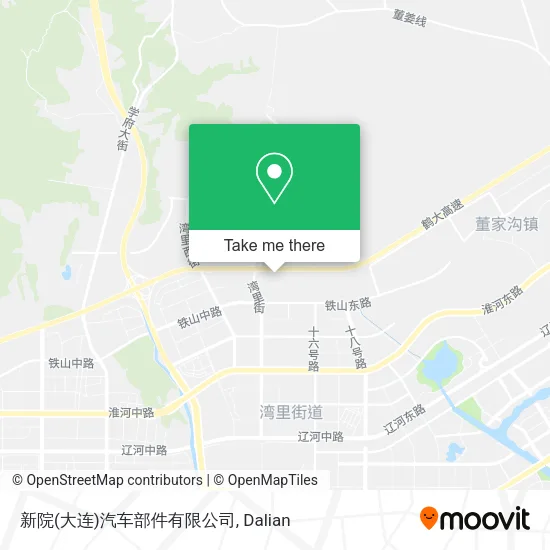 新院(大连)汽车部件有限公司 map