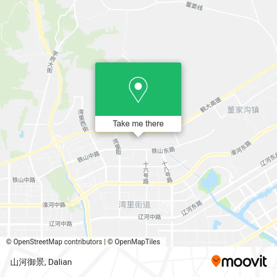 山河御景 map