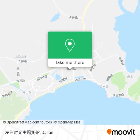左岸时光主题宾馆 map