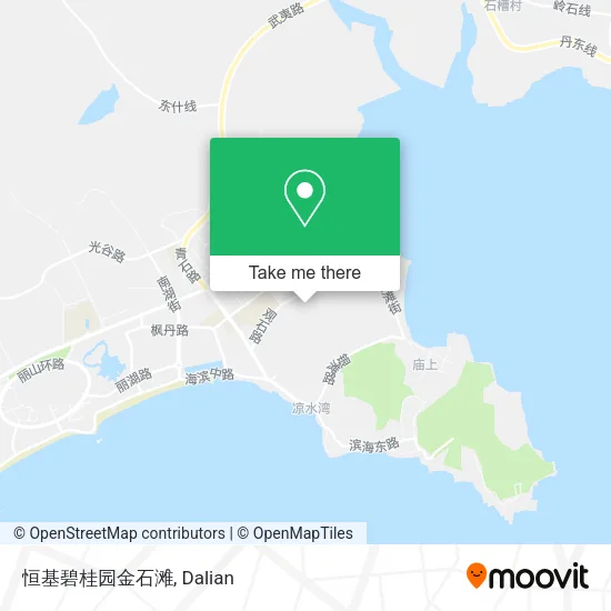 恒基碧桂园金石滩 map