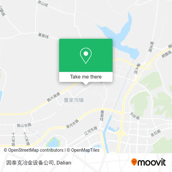 因泰克冶金设备公司 map