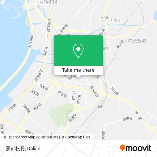 熹都松骨 map