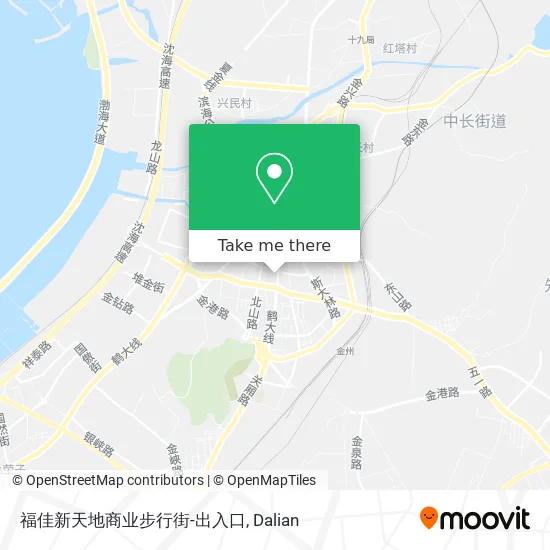 福佳新天地商业步行街-出入口 map