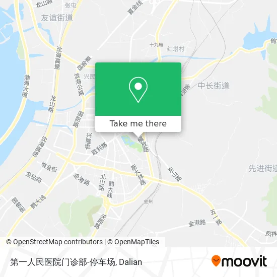 第一人民医院门诊部-停车场 map
