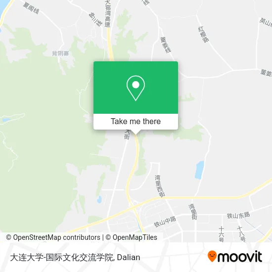 大连大学-国际文化交流学院 map