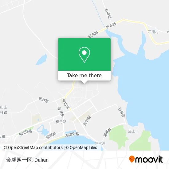 金馨园一区 map