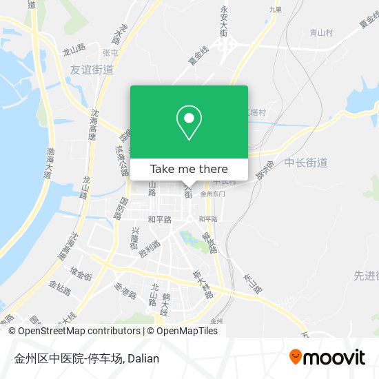 金州区中医院-停车场 map