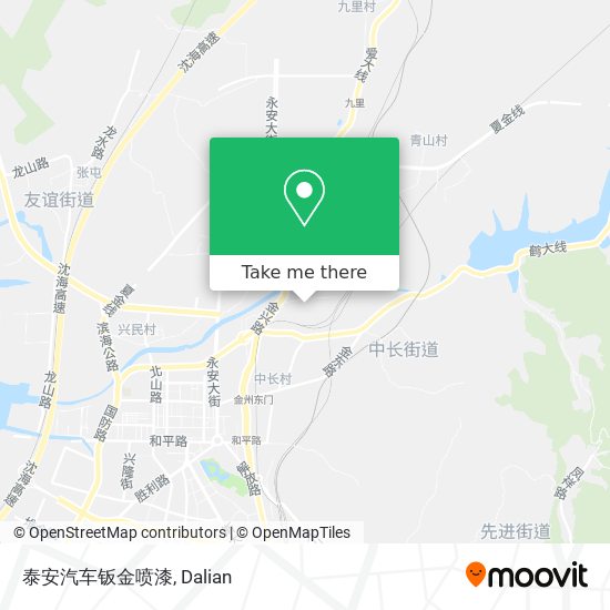 泰安汽车钣金喷漆 map