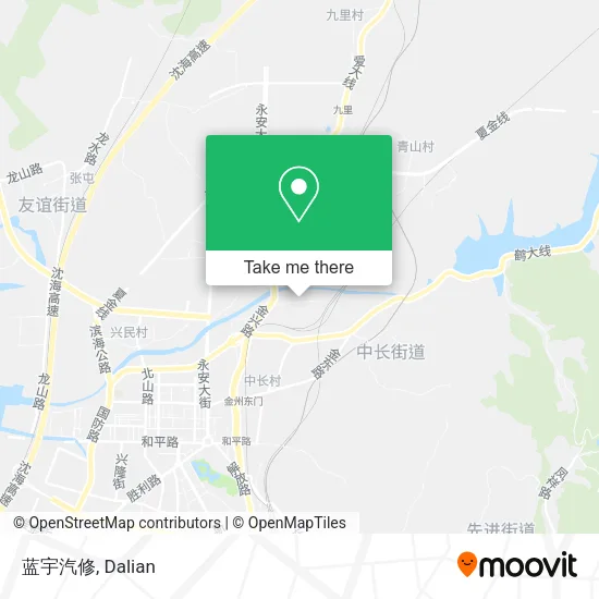 蓝宇汽修 map