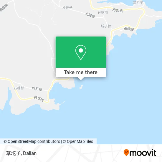 草坨子 map