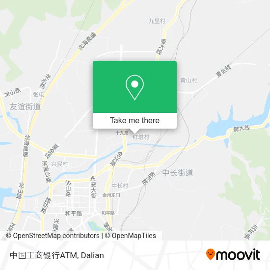 中国工商银行ATM map