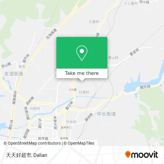 天天好超市 map