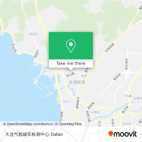 大连气瓶罐车检测中心 map