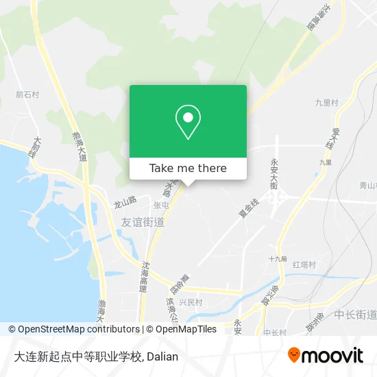 大连新起点中等职业学校 map