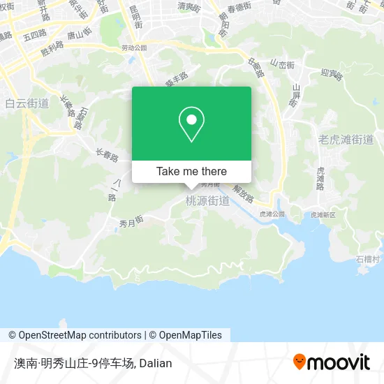 澳南·明秀山庄-9停车场 map