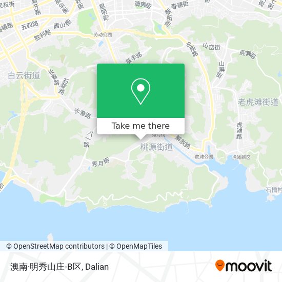 澳南·明秀山庄-B区 map