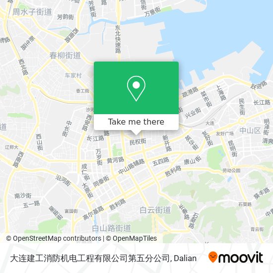 大连建工消防机电工程有限公司第五分公司 map