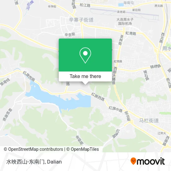 水映西山-东南门 map