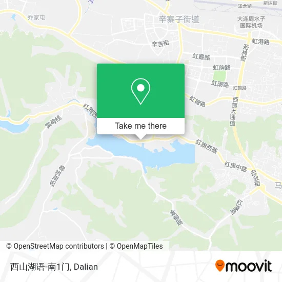 西山湖语-南1门 map