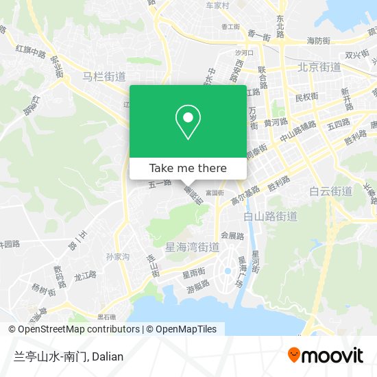 兰亭山水-南门 map
