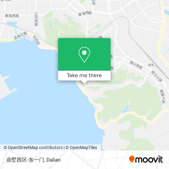 鼎墅西区-东一门 map