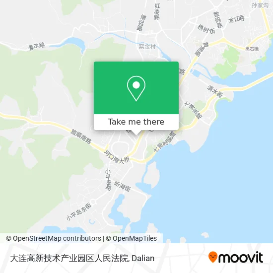 大连高新技术产业园区人民法院 map