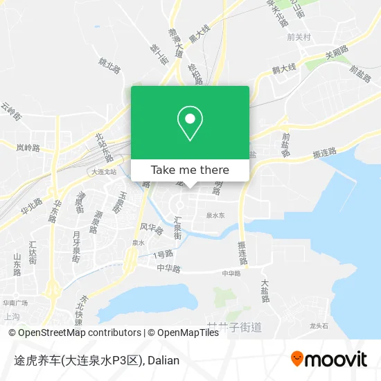 途虎养车(大连泉水P3区) map