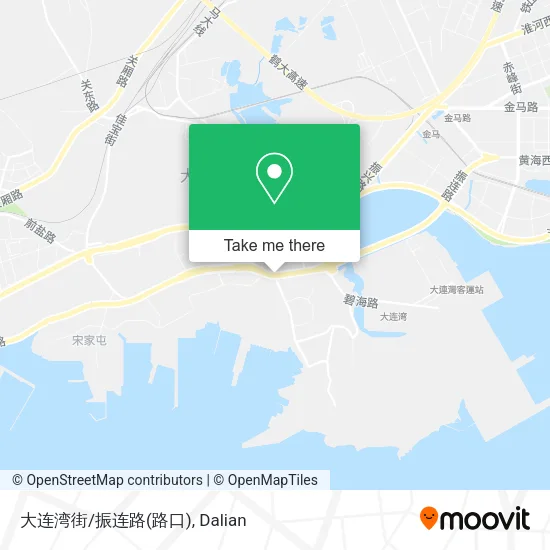大连湾街/振连路(路口) map