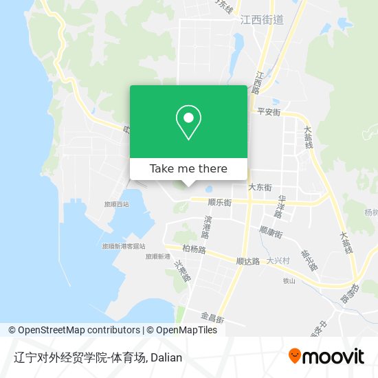 辽宁对外经贸学院-体育场 map
