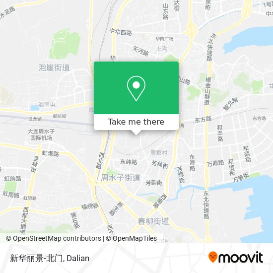 新华丽景-北门 map