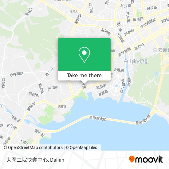 大医二院快递中心 map
