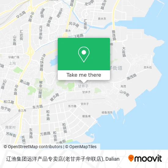 辽渔集团远洋产品专卖店(老甘井子华联店) map