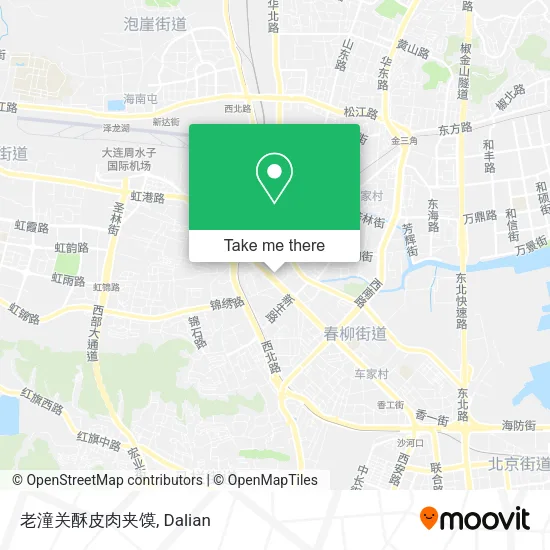 老潼关酥皮肉夹馍 map