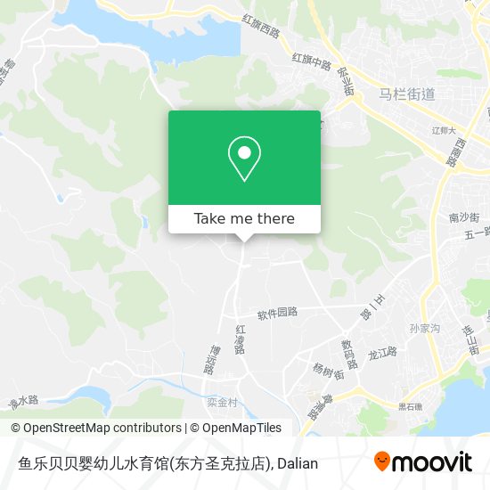 鱼乐贝贝婴幼儿水育馆(东方圣克拉店) map