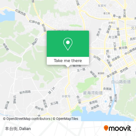 丰台街 map