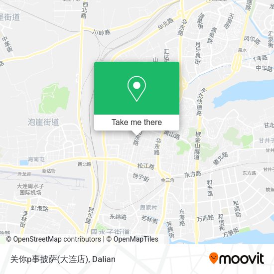 关你p事披萨(大连店) map