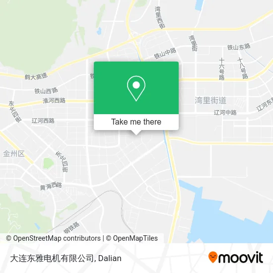 大连东雅电机有限公司 map