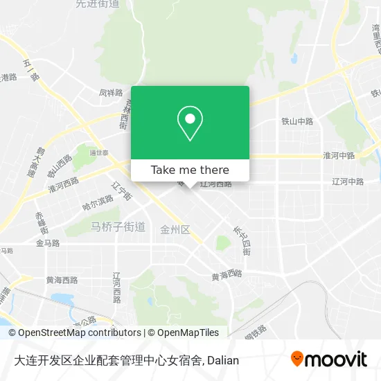 大连开发区企业配套管理中心女宿舍 map