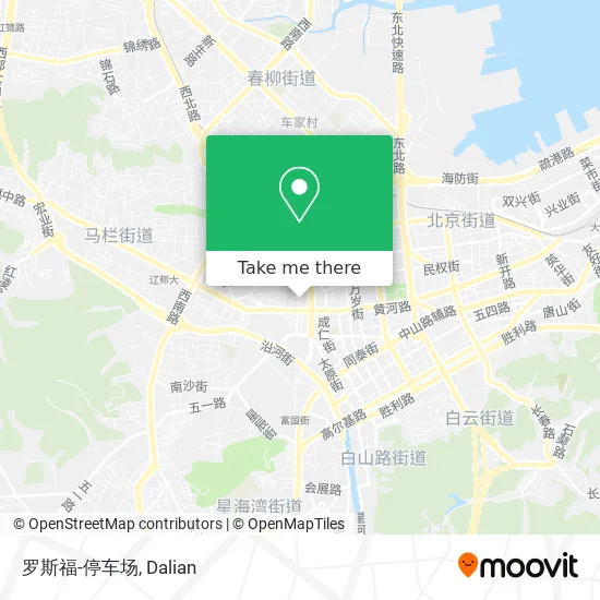 罗斯福-停车场 map