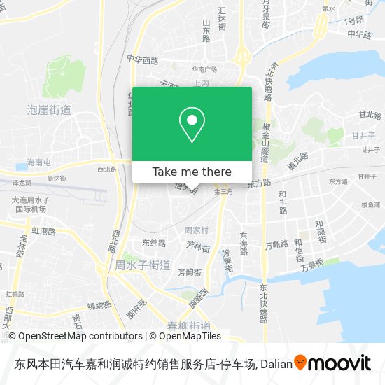 东风本田汽车嘉和润诚特约销售服务店-停车场 map