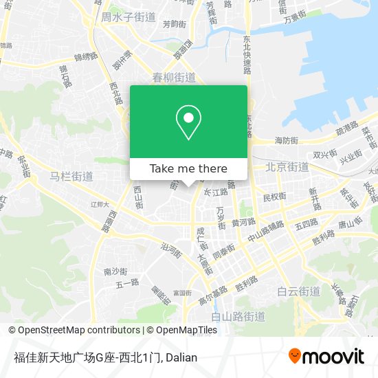福佳新天地广场G座-西北1门 map